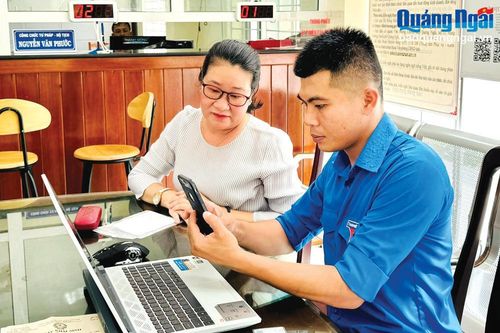 Bước tiến trong chuyển đổi số ở Quảng Ngãi
