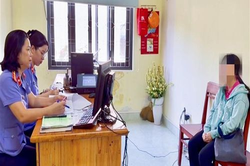 VKSND quận Thanh Khê thực hiện hỏi cung, lấy lời khai có ghi âm, ghi hình