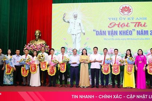 Phường Kỳ Trinh nhất Hội thi 'Dân vận khéo' thị xã Kỳ Anh