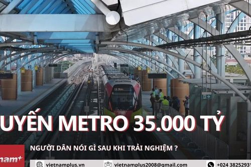 Hà Nội: Người dân nói gì sau khi trải nghiệm tuyến metro 35.000 tỷ đồng?