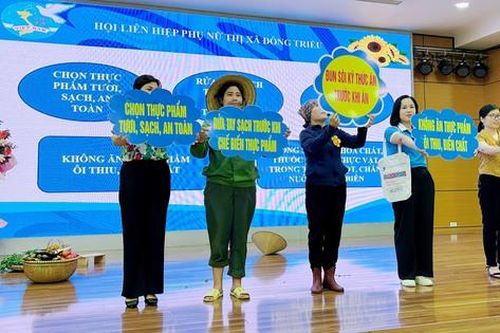 Quảng Ninh: Nâng cao ý thức về đảm bảo an toàn thực phẩm cho cán bộ, hội viên, phụ nữ