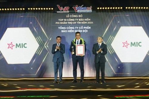 Bảo hiểm Quân đội được vinh danh Top 10 công ty bảo hiểm phi nhân thọ uy tín nhất Việt Nam
