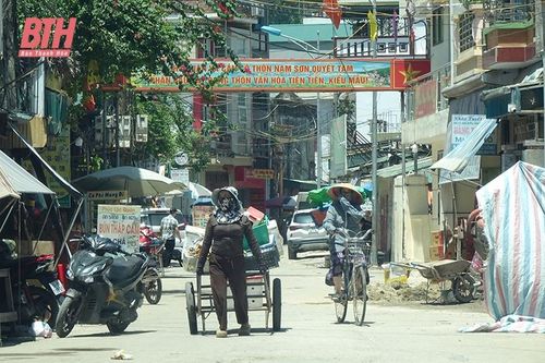 Khó khăn trong XDNTM ở xã Nghi Sơn