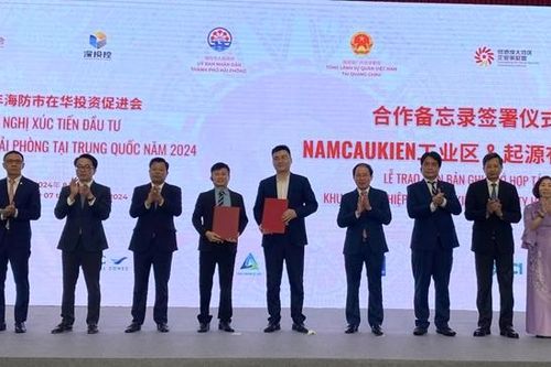 Hải Phòng trao giấy chứng nhận đầu tư cho các doanh nghiệp Trung Quốc