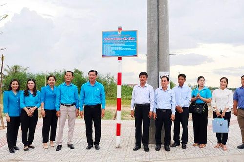 An Giang: Công trình tiêu biểu cấp tỉnh của tổ chức công đoàn