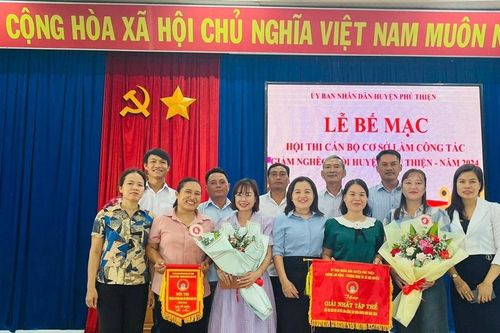 Xã Ia Peng đạt giải nhất Hội thi cán bộ cơ sở làm công tác giảm nghèo giỏi huyện Phú Thiện