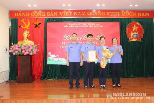 Viện Kiểm sát nhân dân tỉnh tổ chức cuộc thi báo cáo án bằng sơ đồ tư duy trong lĩnh vực hình sự