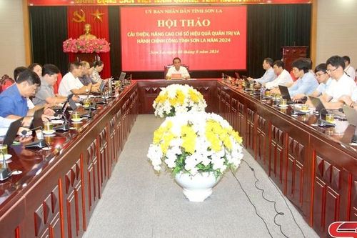 Hội thảo cải thiện, nâng cao chỉ số hiệu quả quản trị và hành chính công tỉnh Sơn La năm 2024