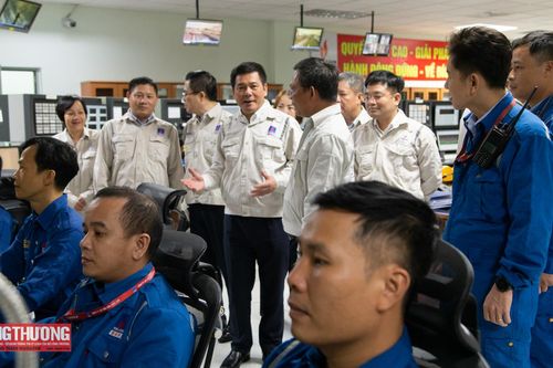 Bộ trưởng Nguyễn Hồng Diên thăm nhà máy Lọc dầu Dung Quất và Thép Hòa Phát Dung Quất