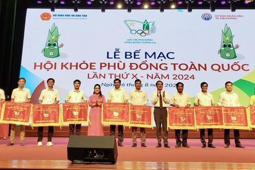 Phú Thọ xếp thứ 10/63 tỉnh, thành phố tại Hội khỏe Phù Đổng toàn quốc lần thứ X