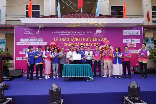 Caravan Thư viện 2030: Hành trình mang tri thức đến với vùng đất cố đô