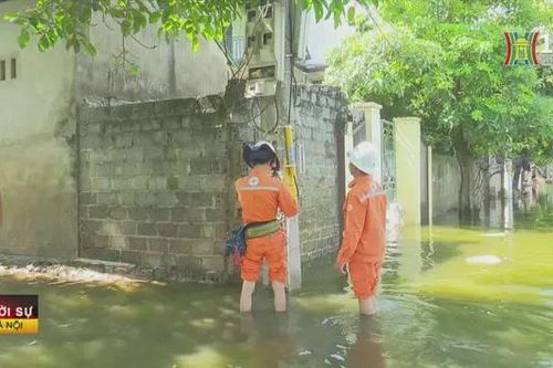 Đảm bảo an toàn điện khi nước lũ rút