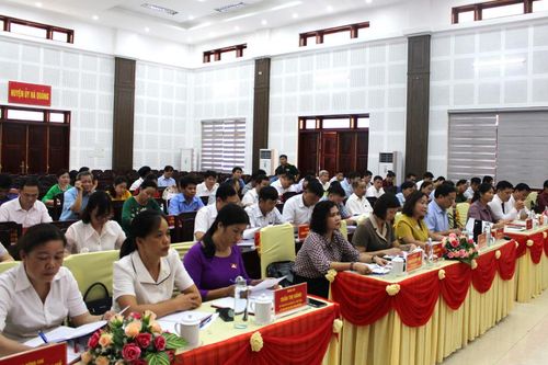 Chủ tịch HĐND tỉnh Triệu Đình Lê dự Kỳ họp thứ 17 (kỳ họp chuyên đề) HĐND huyện Hà Quảng khóa XXI