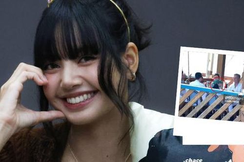'Hung thần' Getty Images bắt trọn khoảnh khắc Lisa đi nghỉ cùng gia đình Frédéric