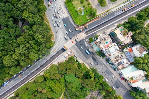 Cận cảnh hầm chui cửa ngõ sân bay Tân Sơn Nhất trước ngày thông xe