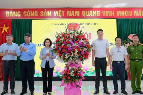 Lan tỏa phong trào toàn dân bảo vệ an ninh Tổ quốc tại phường Phương Liệt