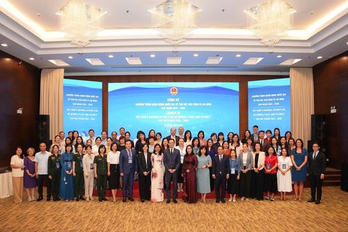 Công bố Chương trình hành động quốc gia đầu tiên về phụ nữ, hòa bình và an ninh