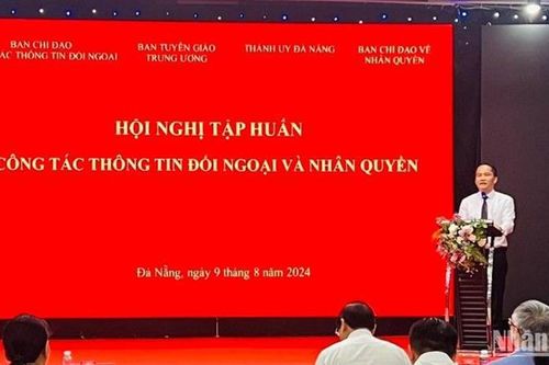 Đẩy mạnh công tác thông tin đối ngoại về nhân quyền tại Việt Nam