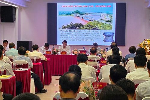 Hội thảo khoa học 'Văn hóa Đông Sơn - 100 năm phát hiện, bảo tồn và phát huy giá trị'