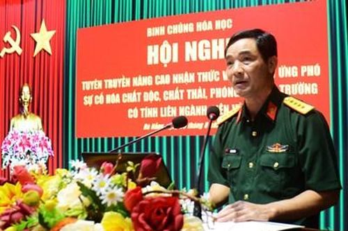 Nâng cao nhận thức và kỹ năng ứng phó sự cố hóa chất độc, phóng xạ, chất thải, môi trường