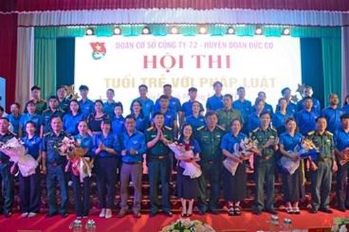 Sôi nổi, hấp dẫn Hội thi 'Tuổi trẻ với pháp luật'