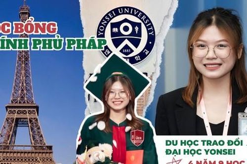 Sinh viên ngành Kinh tế Phát triển nhận học bổng của chính phủ Pháp khi còn ngồi trên giảng đường