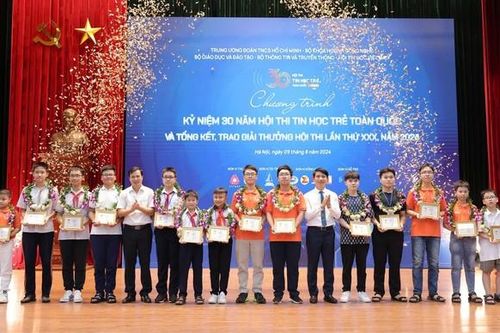 Vinh danh những tài năng tin học trẻ