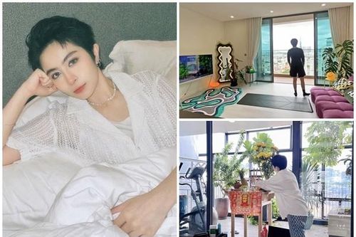 Bên trong cơ ngơi rộng rãi, ngập ánh sáng của gia đình Gil Lê
