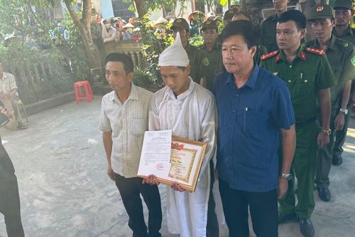Đề nghị công nhận liệt sĩ cho tổ viên tổ bảo vệ ANTT tử vong khi chữa cháy rừng