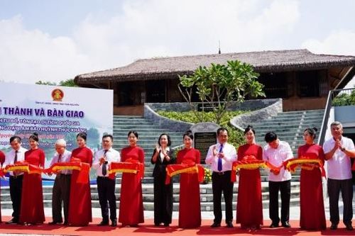 Khánh thành Di tích Trường dạy làm báo Huỳnh Thúc Kháng do Petrovietnam tài trợ