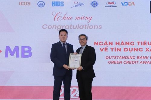 MB nhận giải 'Ngân hàng Việt Nam tiêu biểu 2024'