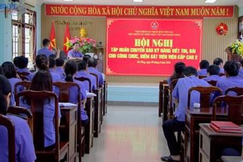 VKSND cấp cao tại Đà Nẵng tập huấn chuyên sâu về công tác tuyên truyền