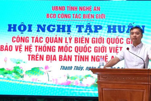 Tập huấn công tác quản lý biên giới quốc gia và bảo vệ hệ thống mốc quốc giới Việt Nam - Lào