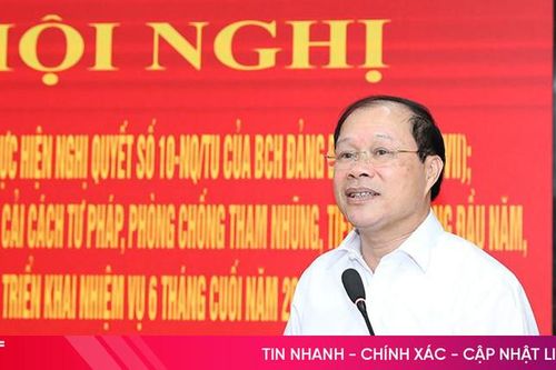 Tiếp tục tăng cường sự lãnh đạo của Đảng đối với công tác nội chính