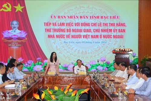 Bạc Liêu: Công tác đối ngoại có nhiều chuyển biến tích cực