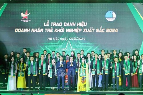 Vinh danh các doanh nhân trẻ khởi nghiệp xuất sắc năm 2024