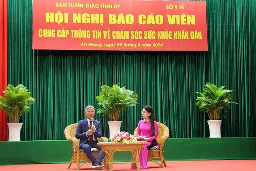 An Giang: Gần 5.300 đại biểu dự Hội nghị báo cáo viên cung cấp thông tin chăm sóc sức khỏe về đột quỵ