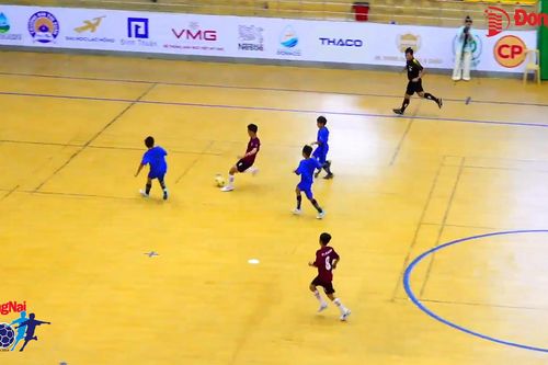 U.11 Long Khánh nhọc nhằn giành chiến thắng trước U.11 Vĩnh Cửu