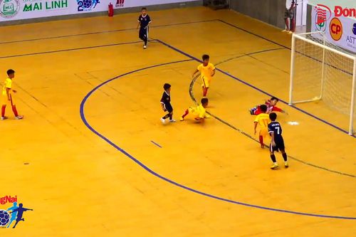U.11 Long Thành gây chấn động khi đánh bại đương kim vô địch Biên Hòa với tỷ số 6-4