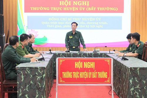 Diễn tập khu vực phòng thủ huyện Lấp Vò năm 2024