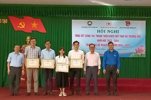 Các Chi hội Chữ thập đỏ trường học tích cực vận động, hỗ trợ học sinh khó khăn đến trường
