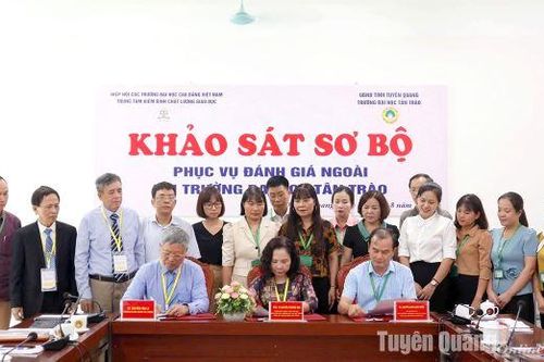 Chuẩn bị kiểm định chất lượng giáo dục tại Trường Đại học Tân Trào
