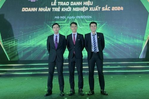 Ba doanh nhân trẻ của tỉnh được vinh danh 'Doanh nhân trẻ khởi nghiệp xuất sắc' 2024