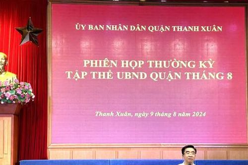 Quận Thanh Xuân đẩy nhanh tiến độ giải ngân đầu tư xây dựng cơ bản