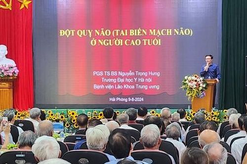 Hàng trăm lão thành cách mạng được tư vấn về sa sút trí tuệ, đột quỵ não