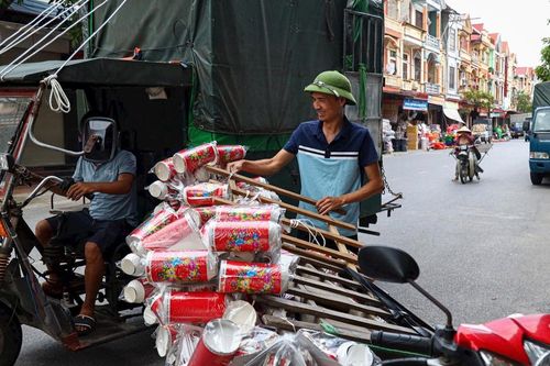 Thủ phủ vàng mã tất bật chuẩn bị dịp Rằm tháng 7