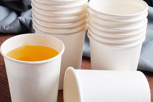 Sử dụng ly giấy và ống hút tre, sậy