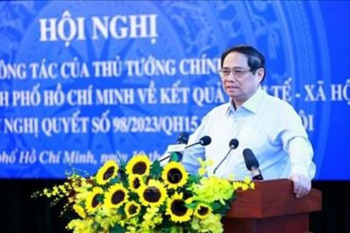 Thủ tướng Phạm Minh Chính: Phát triển TP Hồ Chí Minh với tinh thần '6 tiên phong'