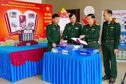 LLVT tỉnh Hà Tĩnh: Thi đua bằng những việc làm cụ thể, thiết thực