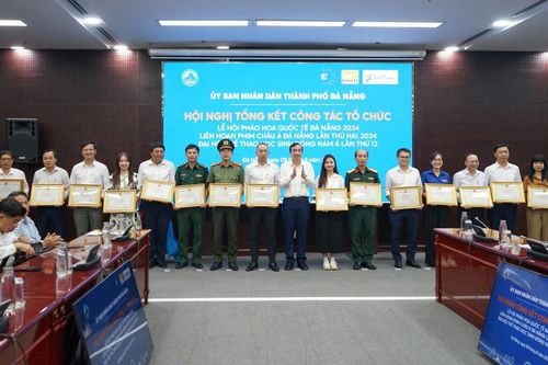 Tuyên dương các tập thể, cá nhân có thành tích trong tổ chức DIFF 2024, DANAFF II và Đại hội thể thao học sinh Đông Nam Á
